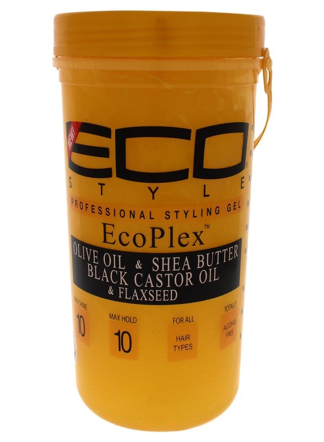 Eco Style Ecoco Eco Style Gel - Olive Oil and Shea Butter Black Castor Oil a Gel Unisex 80 oz - Image 1